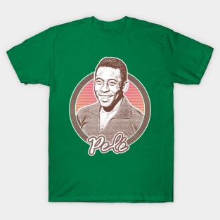 Pelé /// Retro Style Fan Art Design T-Shirt